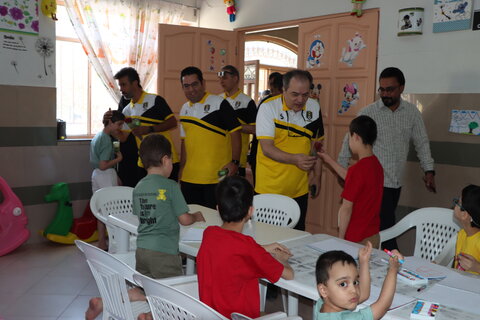 گزارش تصویری ا بازدید تیم ستارگان رسانه از مرکز توانبخشی خیریه جامع اراک