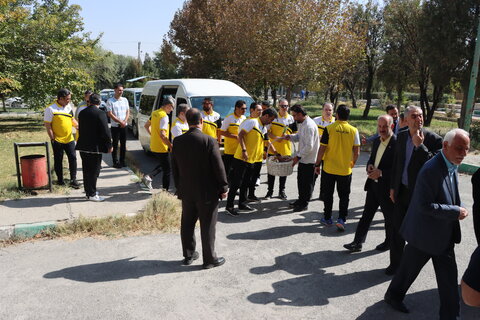 گزارش تصویری ا بازدید تیم ستارگان رسانه از مرکز توانبخشی خیریه جامع اراک