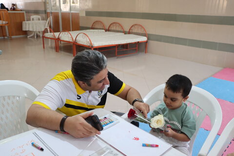 گزارش تصویری ا بازدید تیم ستارگان رسانه از مرکز توانبخشی خیریه جامع اراک