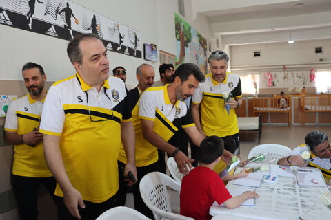 گزارش تصویری ا بازدید تیم ستارگان رسانه از مرکز توانبخشی خیریه جامع اراک