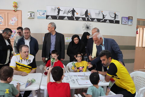 گزارش تصویری ا بازدید تیم ستارگان رسانه از مرکز توانبخشی خیریه جامع اراک