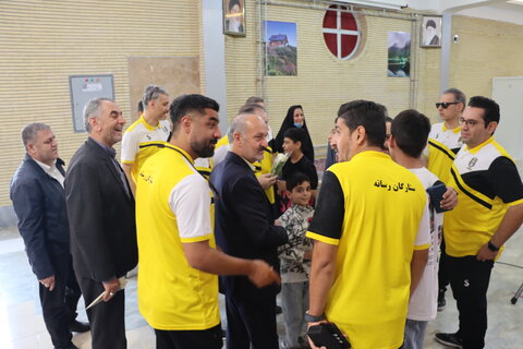 گزارش تصویری ا بازدید تیم ستارگان رسانه از مرکز توانبخشی خیریه جامع اراک