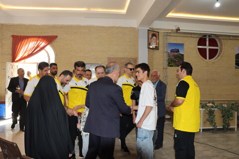 گزارش تصویری ا بازدید تیم ستارگان رسانه از مرکز توانبخشی خیریه جامع اراک