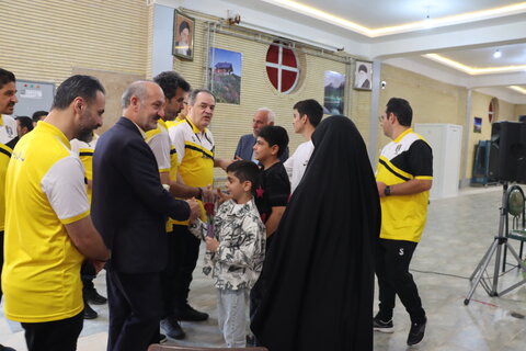 گزارش تصویری ا بازدید تیم ستارگان رسانه از مرکز توانبخشی خیریه جامع اراک