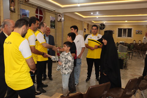 گزارش تصویری ا بازدید تیم ستارگان رسانه از مرکز توانبخشی خیریه جامع اراک