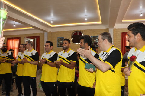 گزارش تصویری ا بازدید تیم ستارگان رسانه از مرکز توانبخشی خیریه جامع اراک