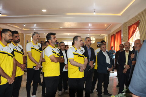 گزارش تصویری ا بازدید تیم ستارگان رسانه از مرکز توانبخشی خیریه جامع اراک