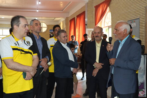 گزارش تصویری ا بازدید تیم ستارگان رسانه از مرکز توانبخشی خیریه جامع اراک