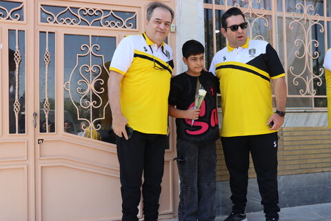 گزارش تصویری ا بازدید تیم ستارگان رسانه از مرکز توانبخشی خیریه جامع اراک