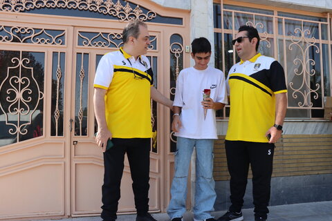 گزارش تصویری ا بازدید تیم ستارگان رسانه از مرکز توانبخشی خیریه جامع اراک