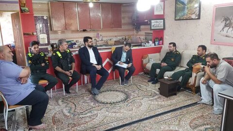 بازدید نمایندگان  اعضای شورای مبارزه بامواد مخدر شهرستان از کمپ آرامش گستران خور