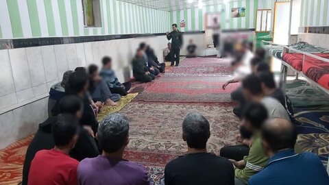 بازدید نمایندگان  اعضای شورای مبارزه بامواد مخدر شهرستان از کمپ آرامش گستران خور