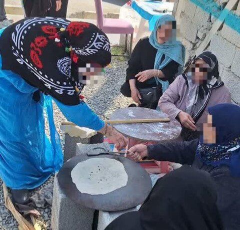 روز ملی روستا با عطر نان محلی و رنگ صنایع دستی در سیاهکلان گرامی داشته شد