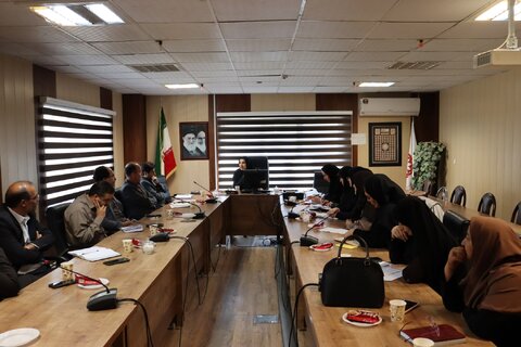 نشست هم اندیشی با سایر دستگاه های مرتبط جهت اجرای برنامه های هفته ملی کودک