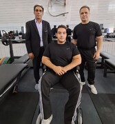 پیام مانی سعیدی قبل از کسب مدال قهرمانی