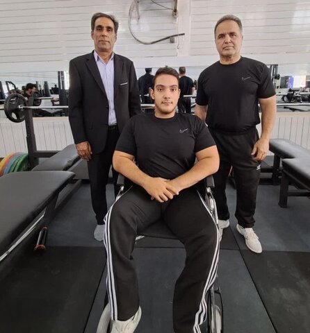 پیام مانی سعیدی قبل از کسب مدال قهرمانی