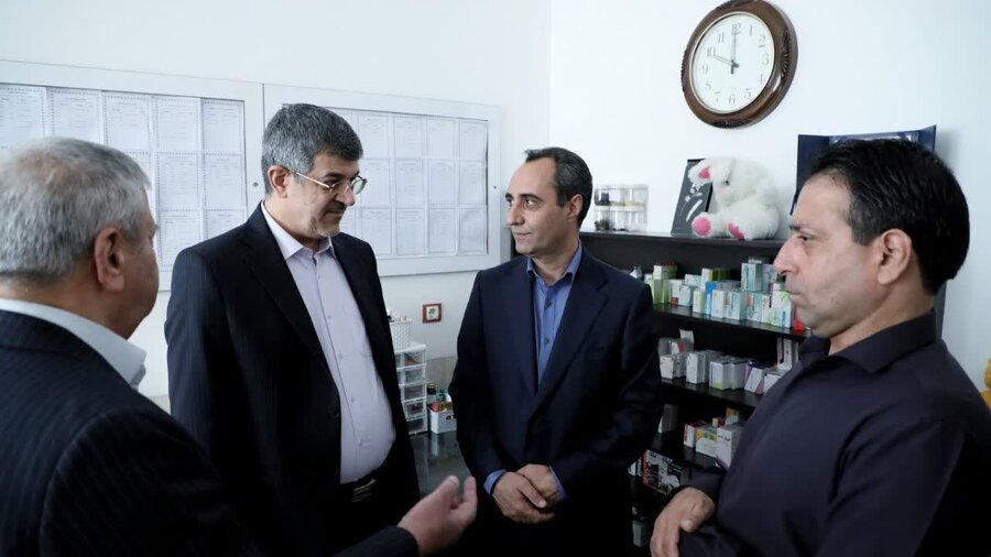 بازدید سرزده محمدرضا بابایی استاندار یزد و هیئت همراه از مرکز فرزندان آسمانی بهزیستی به مناسبت روز دختر