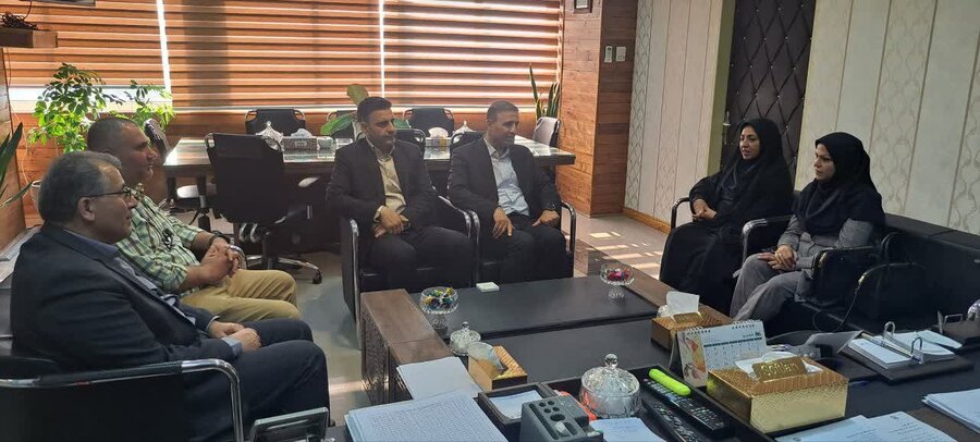 دیدار مدیرکل بهزیستی گلستان با مدیرکل تأمین اجتماعی استان