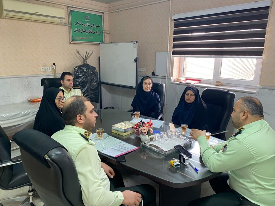 نشست معاون سلامت اجتماعی بهزیستی گلستان با معاون نظام وظیفه عمومی استان