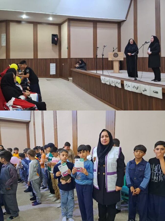 بیله سوار| برگزاری مراسم هفته کودک در بیله‌سوار
