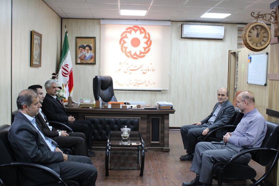 دیدار نماینده مردم رودسر و املش در مجلس شورای اسلامی با مدیر کل بهزیستی گیلان