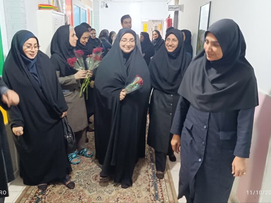 دیدار صمیمانه مسئولان استان با فرشته‌های شیرخوارگاه الزهرا
