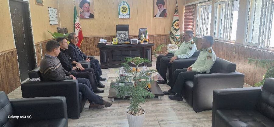 همکاری مشترک بهزیستی سقز با وظیفه عمومی برای تسهیل امور مددجویان