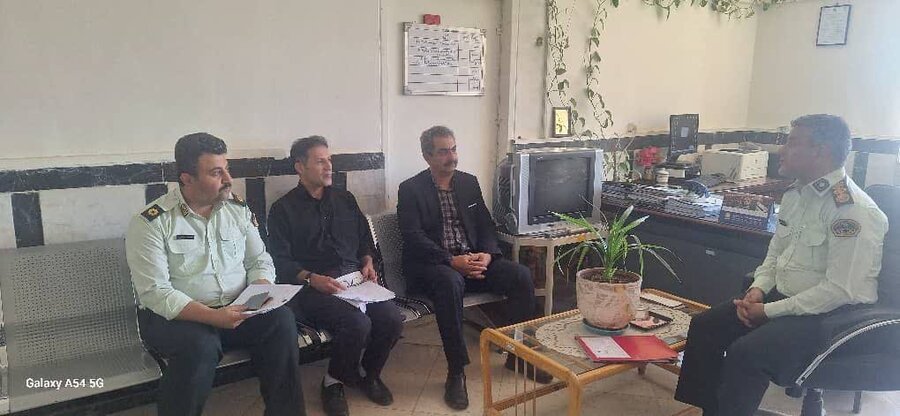 همکاری مشترک بهزیستی سقز با وظیفه عمومی برای تسهیل امور مددجویان