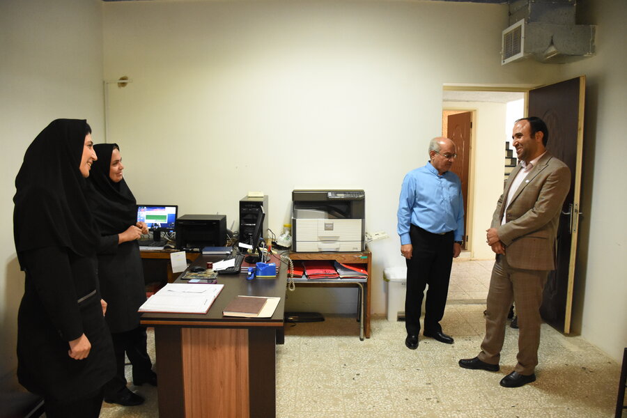 پیگیری امور اداره بهزیستی اسلام‌آبادغرب در سفر مدیرکل