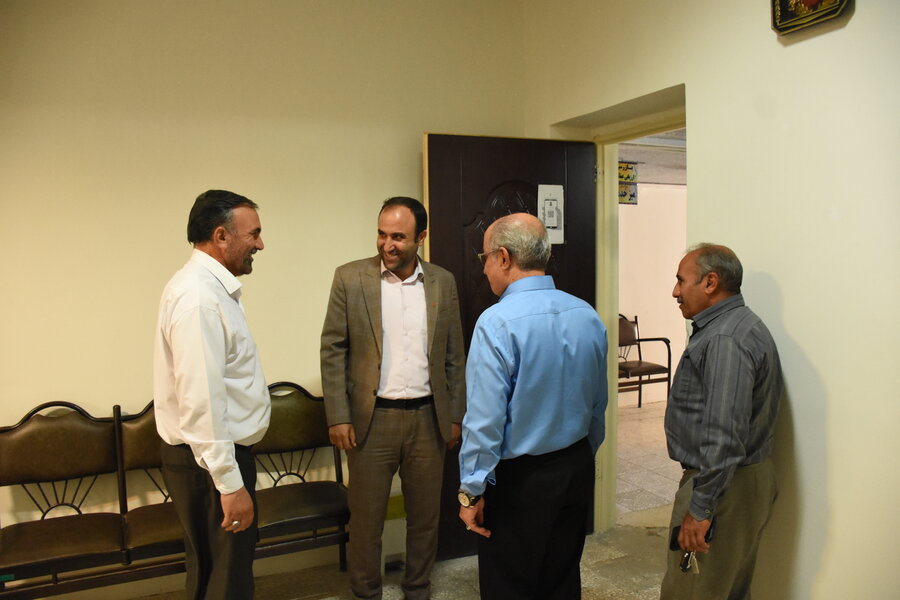 پیگیری امور اداره بهزیستی اسلام‌آبادغرب در سفر مدیرکل