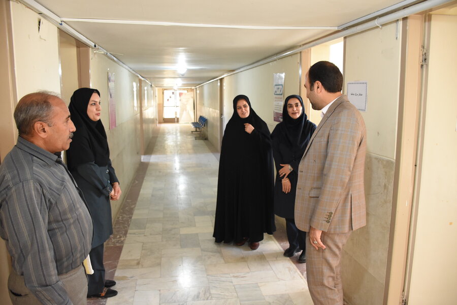 پیگیری امور اداره بهزیستی اسلام‌آبادغرب در سفر مدیرکل