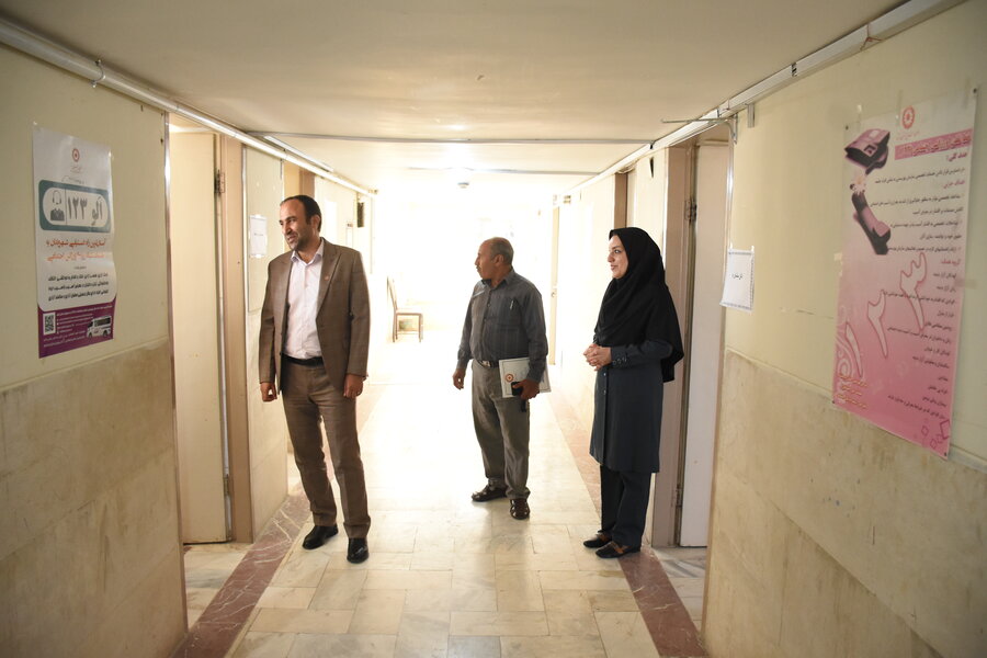 پیگیری امور اداره بهزیستی اسلام‌آبادغرب در سفر مدیرکل