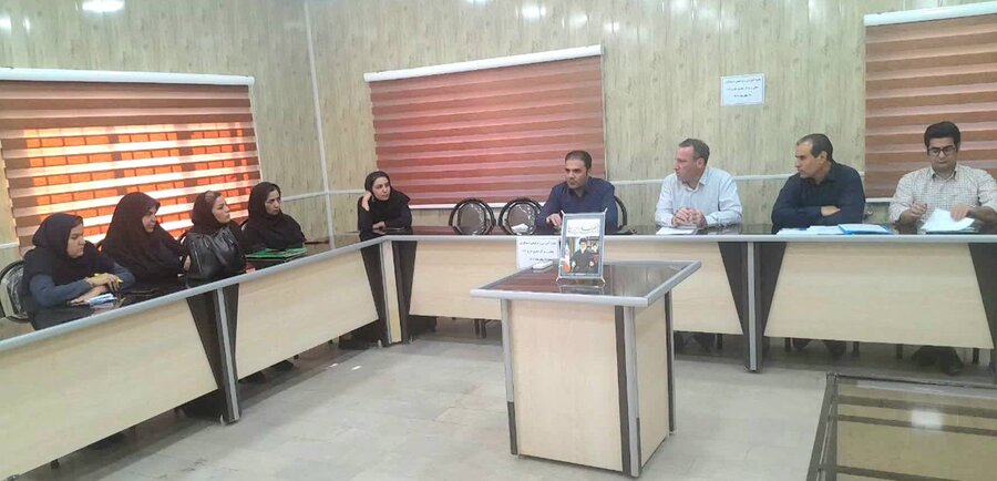 جلسه آموزشی و توجیهی تسهیلگران محلی و مراکز مجری طرح CBR در بهزیستی میاندوآب