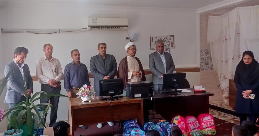 کیف و لوازم التحریر تمام دانش آموزان تحت پوشش بهزیستی شهر مردهک تامین شد