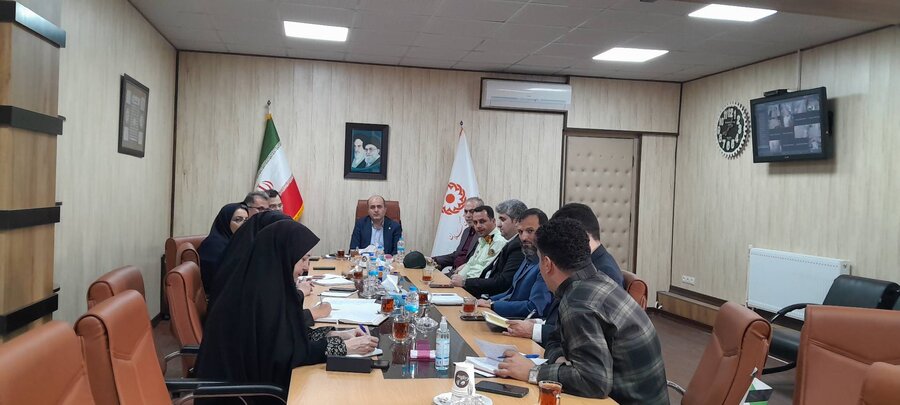 نشست بررسی مشکلات مرکز  ماده ۱۶ استان