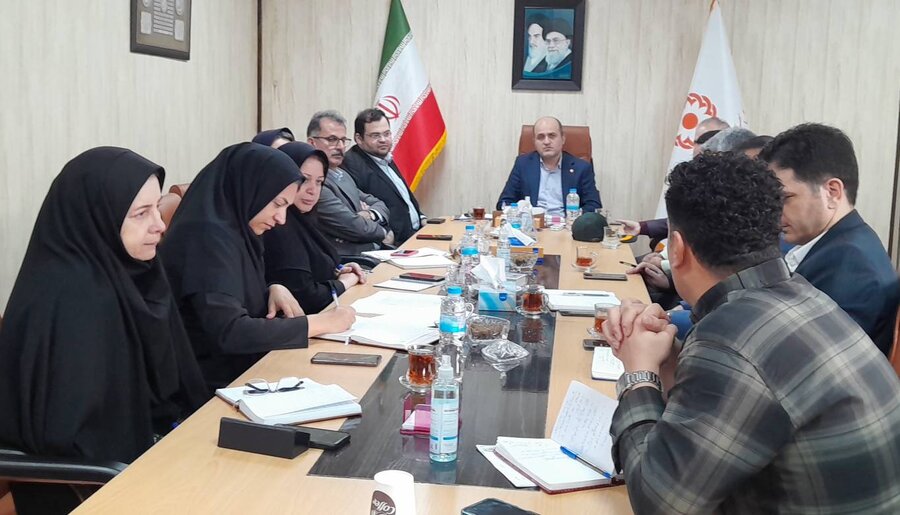 نشست پیگیری و بررسی مشکلات مرکز درمان و کاهش آسیب بیماران اعتیاد ماده ۱۶  استان