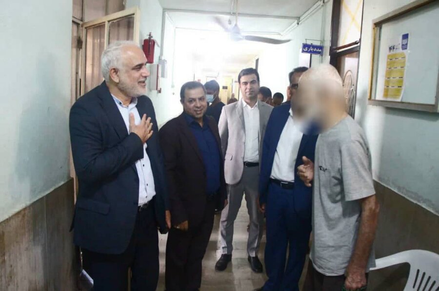 بازدید مشترک دستگاه قضا و کمیته امداد امام خمینی(ره) از سرای سالمندان لقمان حکیم