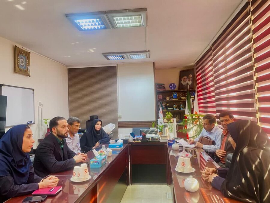دیدار مدیرکل بهزیستی گلستان و هیأت همراه با دکتر ذکایی، رئیس مرکز توسعه بهزیستی کشور 