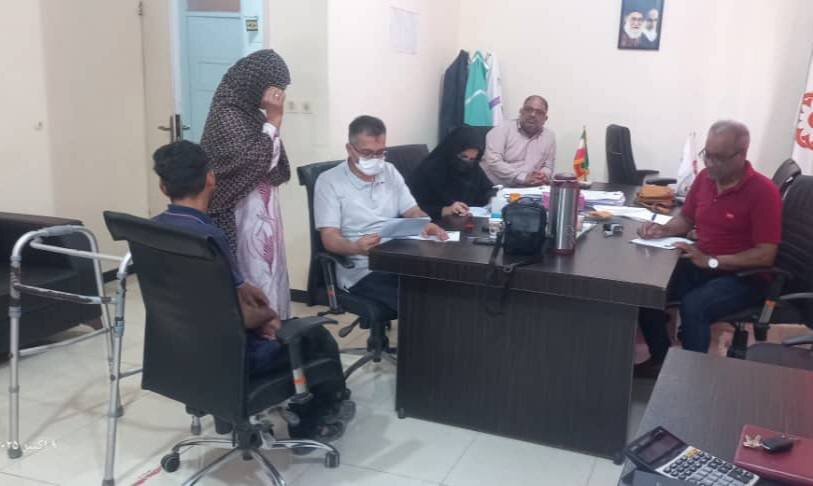 جاسک | برگزاری کمیسیون پزشکی تعیینِ نوع و شدت معلولیت