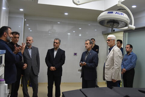 بازدید مشترک مسئولان قضایی و اجتماعی از مرکز بهشت امام رضا(ع)