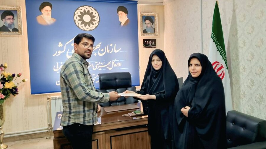 معارفه سرپرست مرکز اورژانس اجتماعی (۱۲۳) چالدران