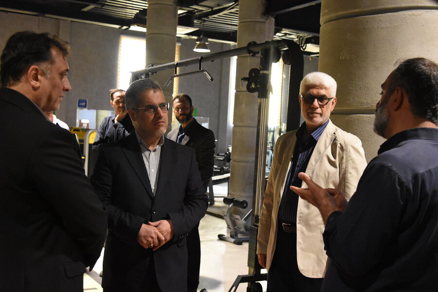 بازدید مشترک مسئولان قضایی و اجتماعی از مرکز بهشت امام رضا(ع)