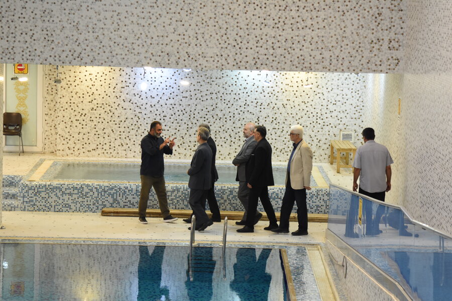 بازدید مشترک مسئولان قضایی و اجتماعی از مرکز بهشت امام رضا(ع)