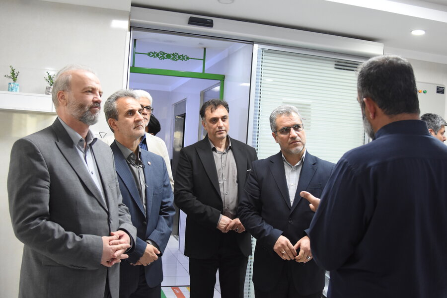 بازدید مشترک مسئولان قضایی و اجتماعی از مرکز بهشت امام رضا(ع)