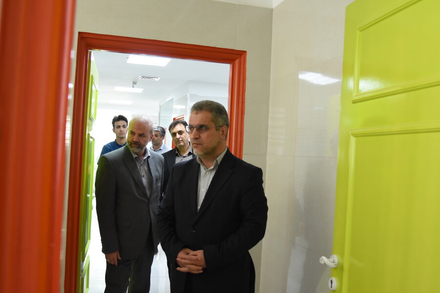 بازدید مشترک مسئولان قضایی و اجتماعی از مرکز بهشت امام رضا(ع)