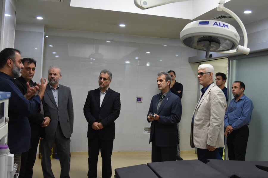 بازدید مشترک مسئولان قضایی و اجتماعی از مرکز بهشت امام رضا(ع)