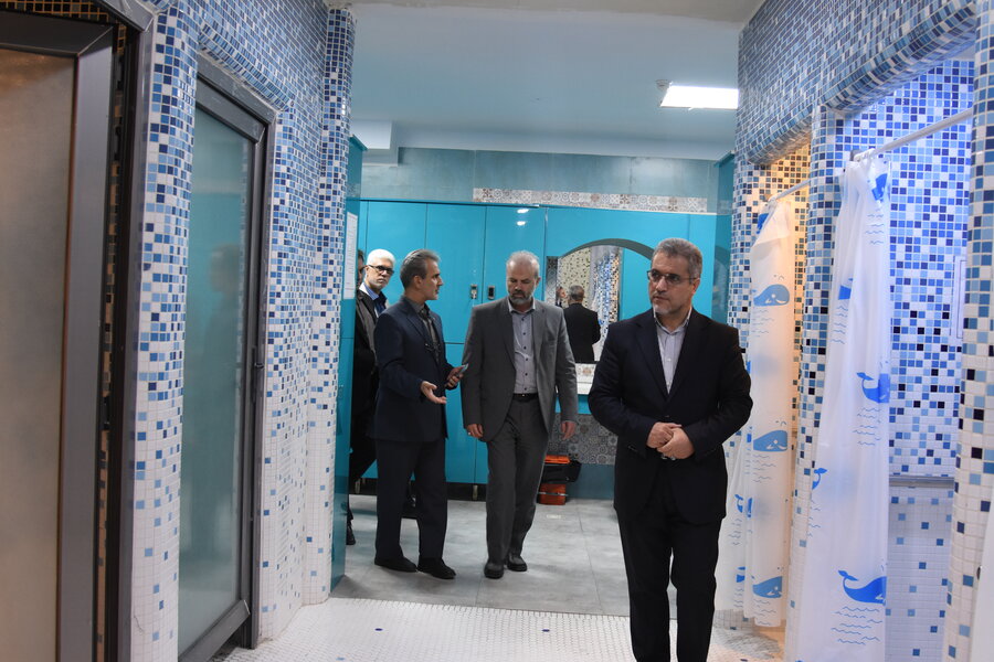 بازدید مشترک مسئولان قضایی و اجتماعی از مرکز بهشت امام رضا(ع)