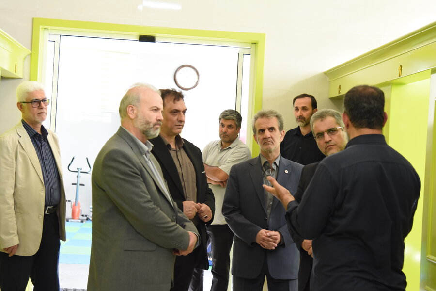 بازدید مشترک مسئولان قضایی و اجتماعی از مرکز بهشت امام رضا(ع)