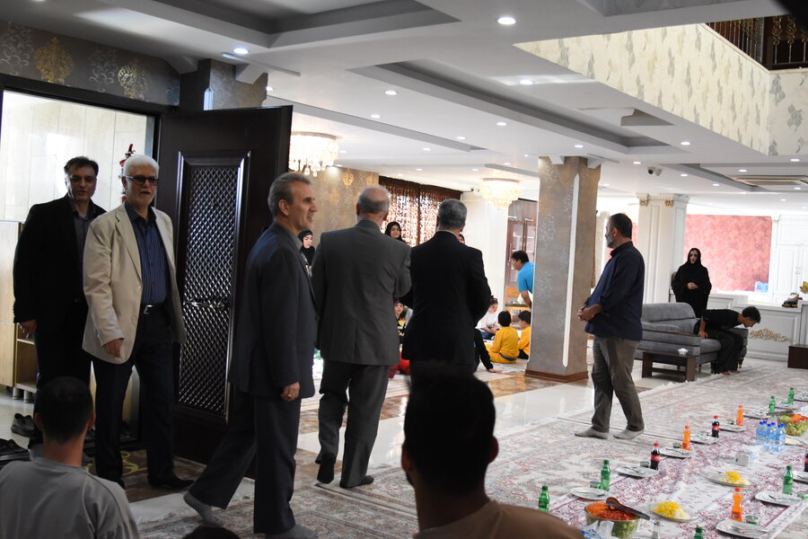 بازدید مشترک مسئولان قضایی و اجتماعی از مرکز بهشت امام رضا(ع)