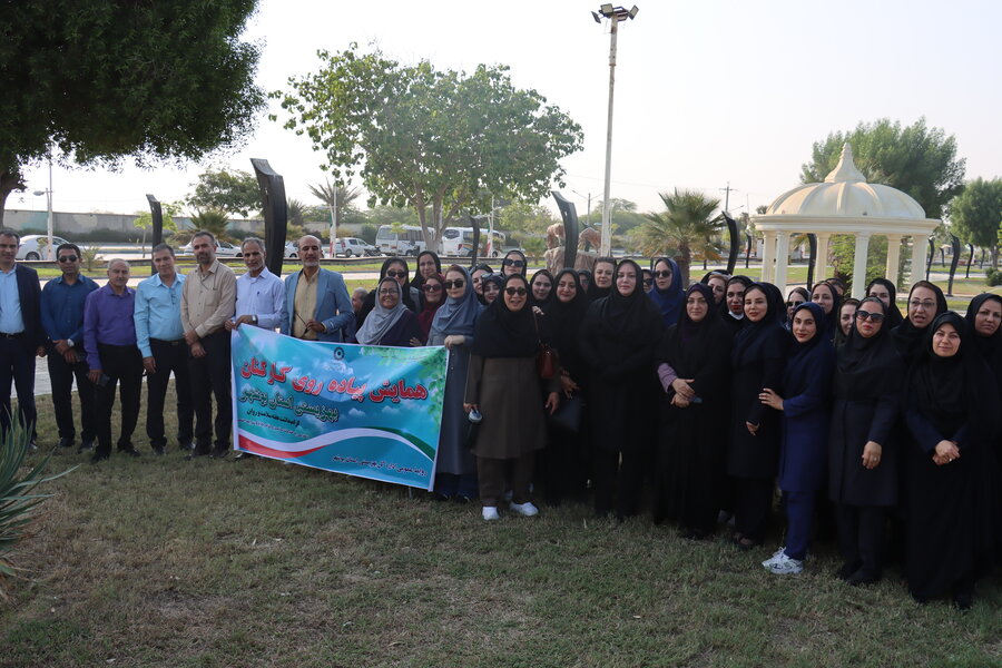 ساحل بوشهر، میزبان “همگامی برای سلامت روان، گام‌های استوار کارکنان بهزیستی استان بوشهر با حضور سرپرست در هفته سلامت روان؛ از نیلوگان تا ابد خلیج فارس